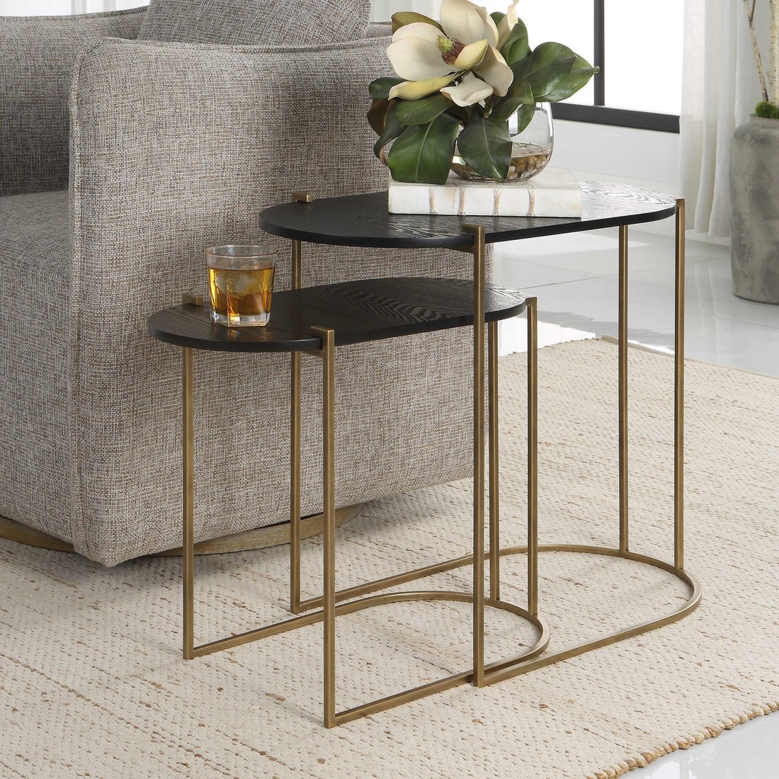 Uttermost - Uttermost Aztec Nesting Tables Set 2 