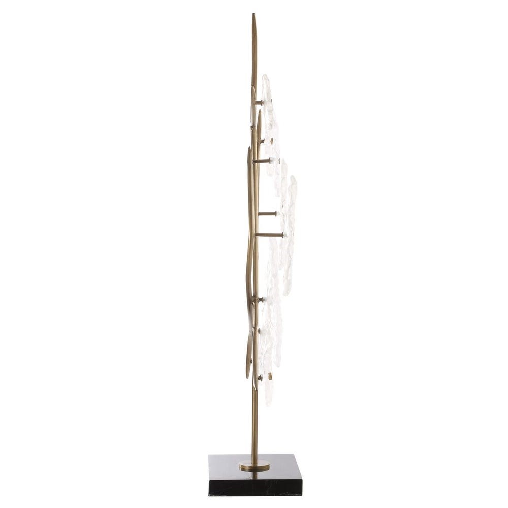 Uttermost - Uttermost Cam Çiçek Heykeli