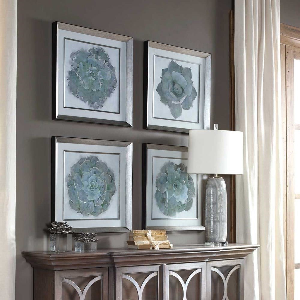 Uttermost - Uttermost Doğal Güzellikler Çerçeveli Baskılar 4' Lü Set