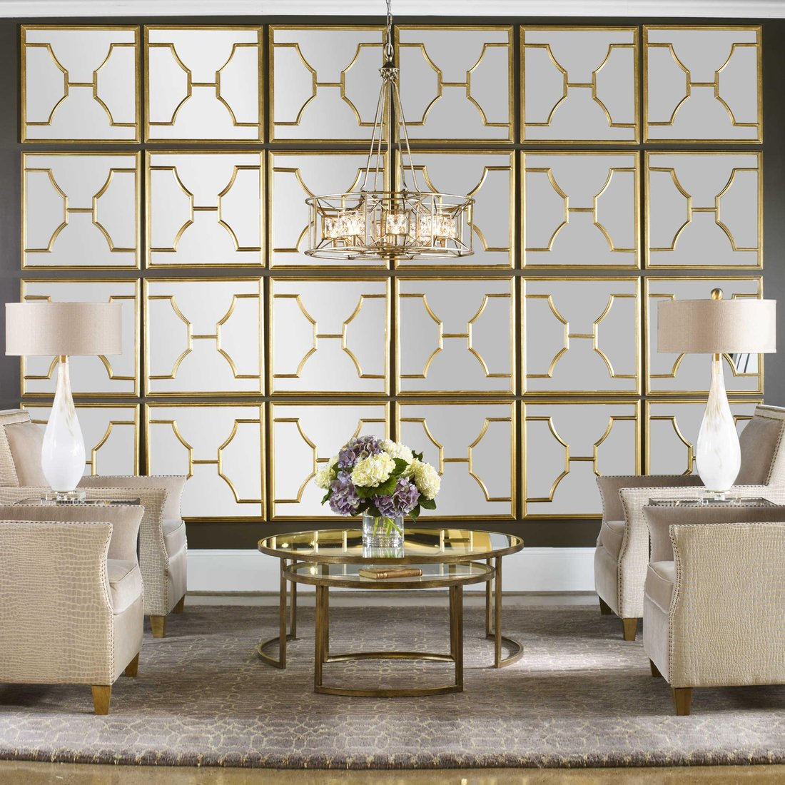 Uttermost - Uttermost Mısa Square Mirrors Set