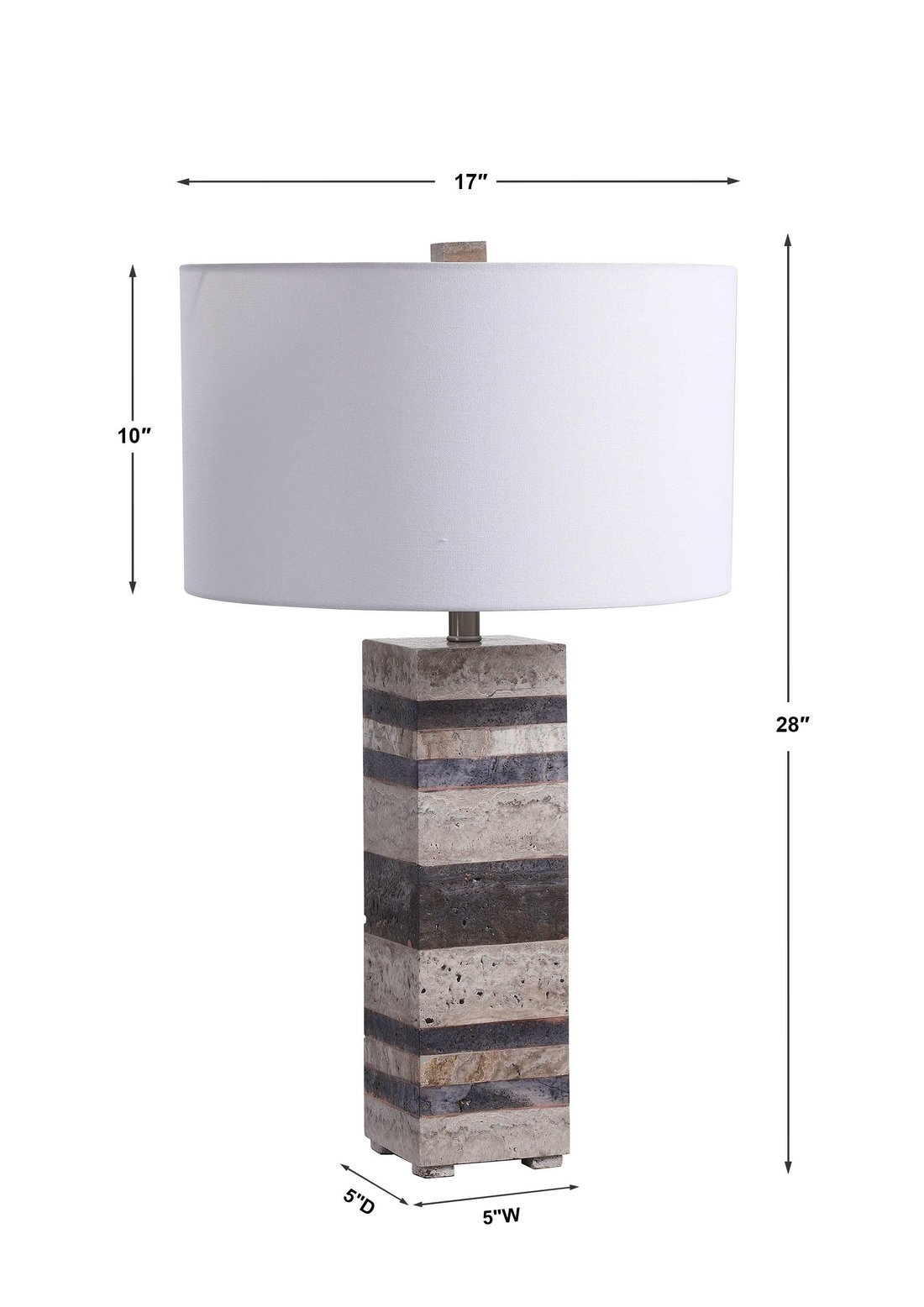 Uttermost - Uttermost Sedımentary Table Lamp
