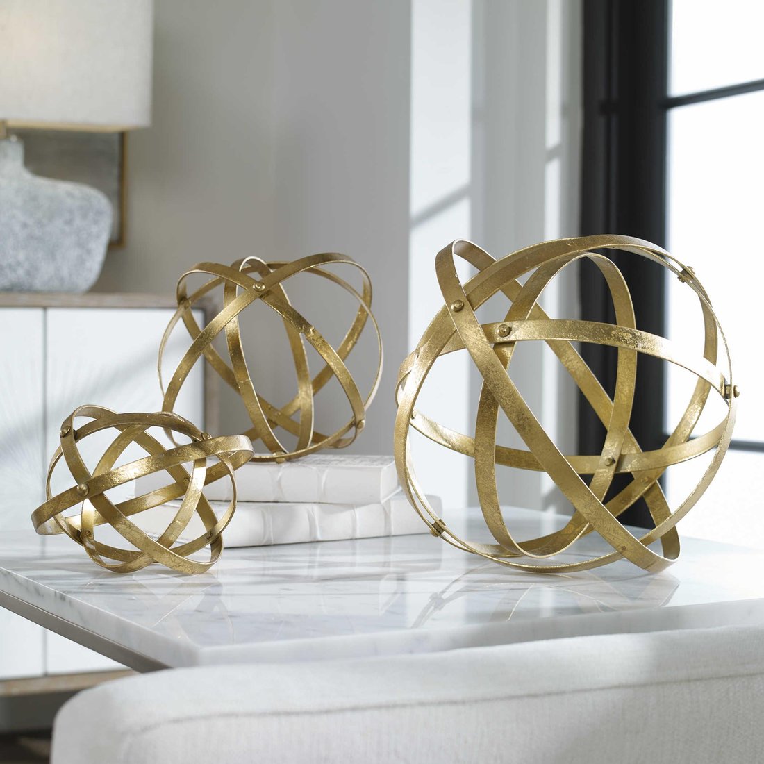 Uttermost - Uttermost Stetson Spheres Gold