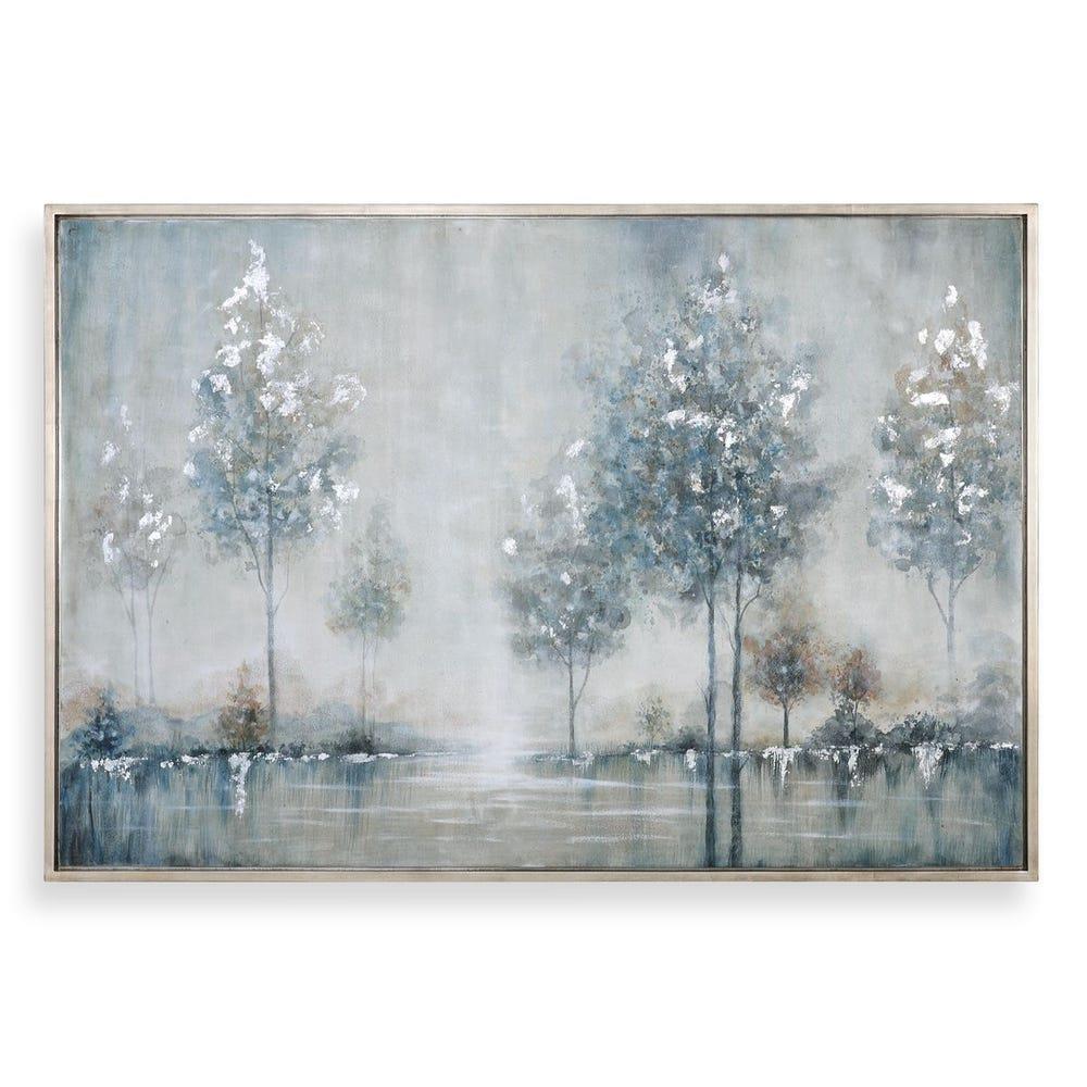 Uttermost - UTTERMOST WALK IN THE MEADOW HAND PAINTED CANVAS TABLO 