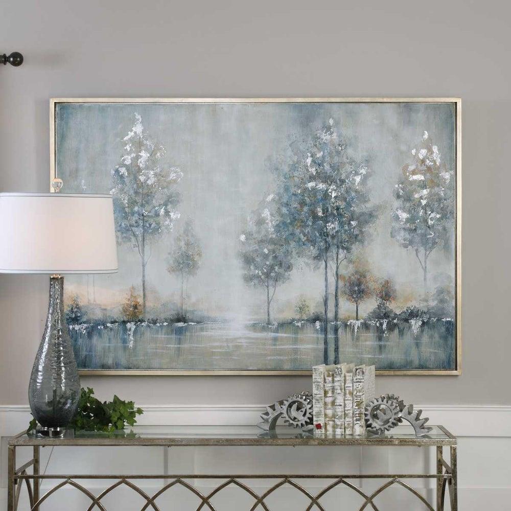 Uttermost - UTTERMOST WALK IN THE MEADOW HAND PAINTED CANVAS TABLO 