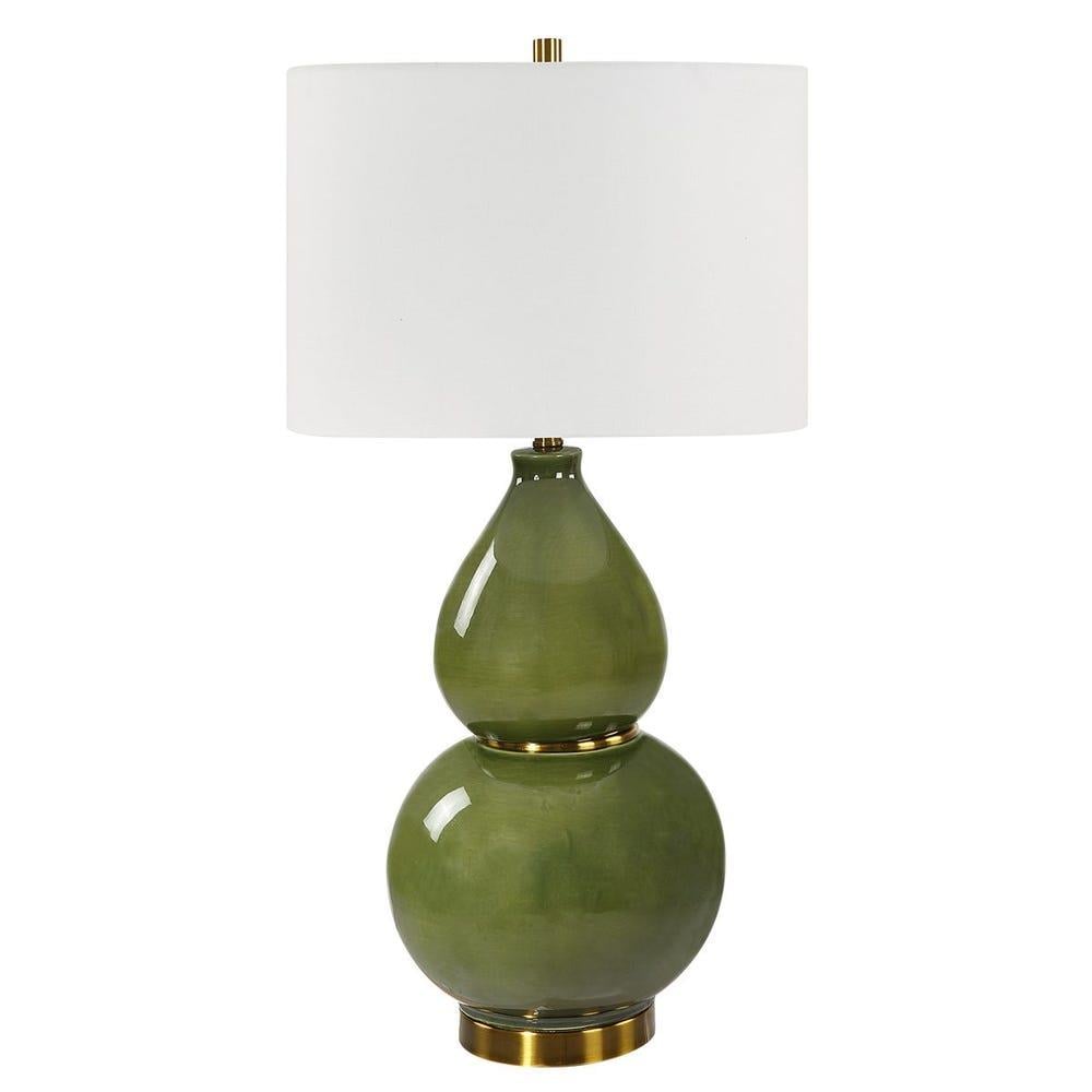 Uttermost - Uttermost Yeşil Kabak Masa Lambası