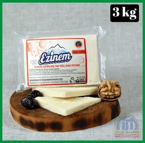 EZİNEM İNEK PEYNİRİ 3 KG (VAKUMLU)