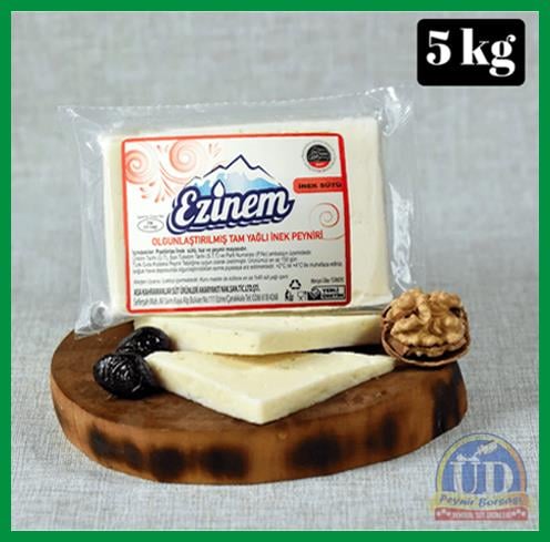 EZİNEM İNEK PEYNİRİ 5 KG (VAKUMLU)