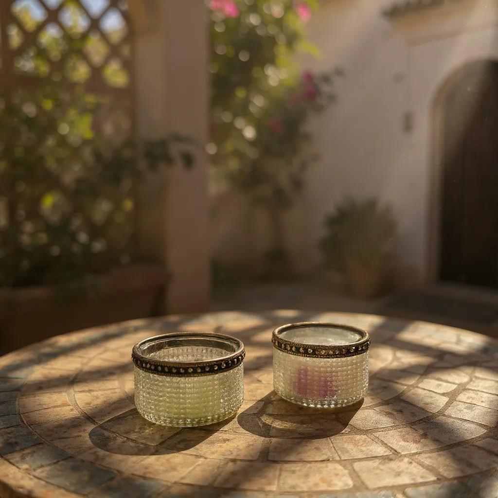 ALTIN DOKUNUŞLU PREMİUM MUMLUK (2ADET)