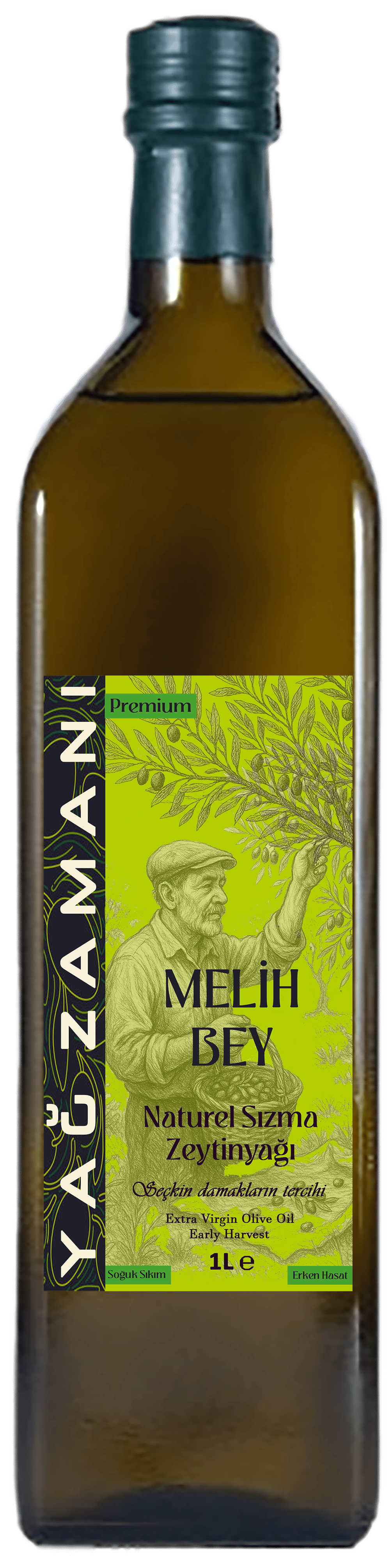 1 Litre Erken Hasat Naturel Sızma Zeytinyağı
