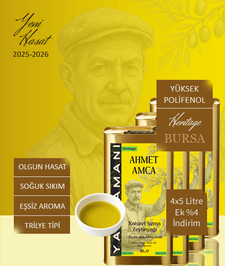 4x5 Litre Olgun Hasat Naturel Sızma Zeytinyağı