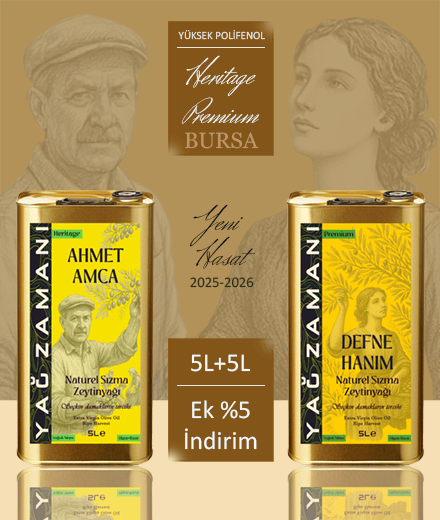 5L+5L Litre Olgun Hasat Naturel Sızma Zeytinyağı
