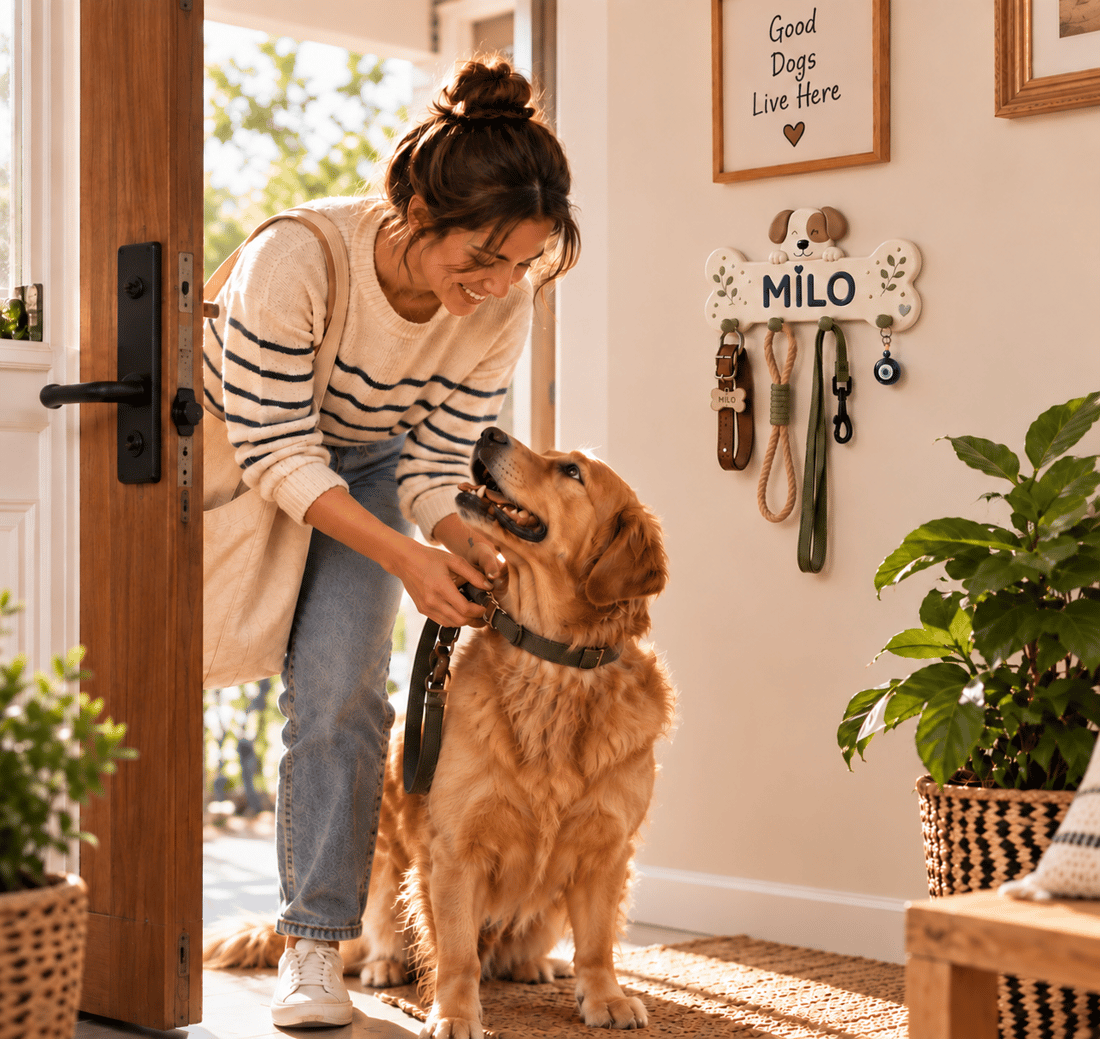 Kemikli Köpek Askılık İsme Özel