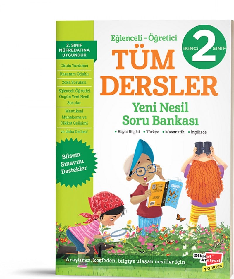 2. Sınıf Tüm Dersler Yeni Nesil Soru Bankası