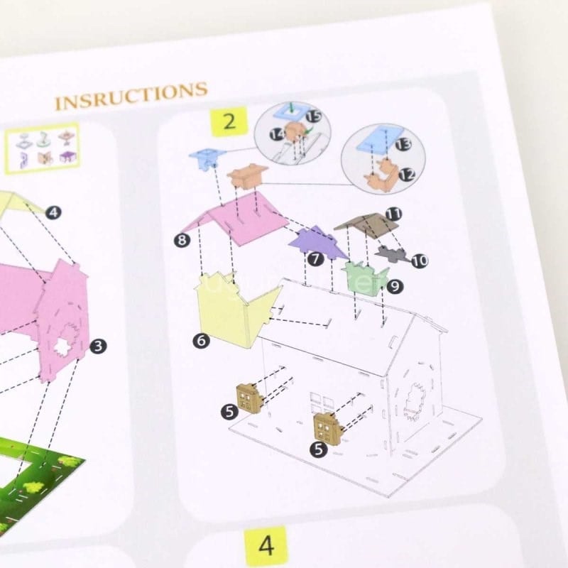 3 Boyutlu Puzzle Dream House 3