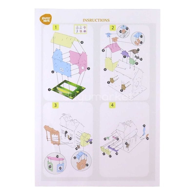3 Boyutlu Puzzle Dream House 3
