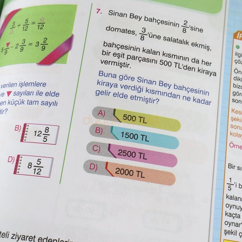 4. Sınıf İpuçlu Yeni Nesil Soru Bankası 4'lü Set