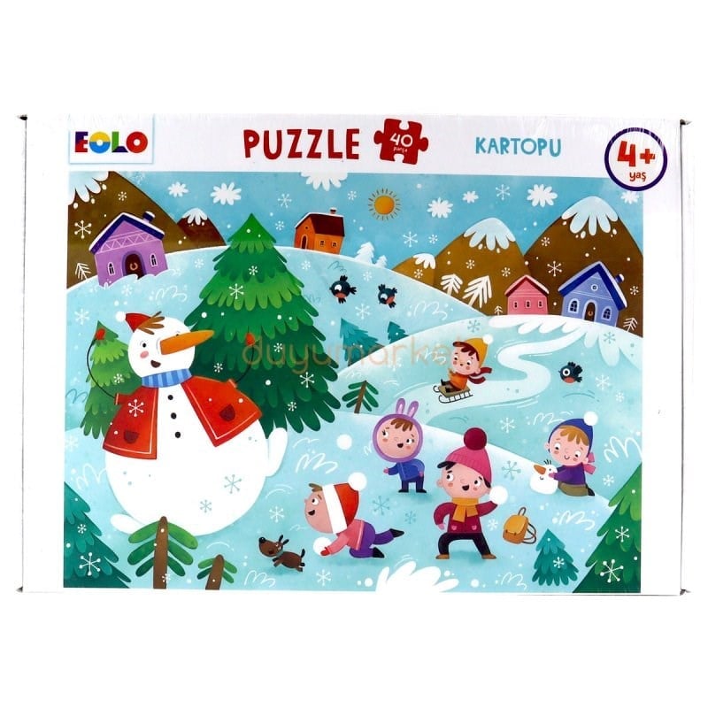 40 Parça Puzzle - Kartopu