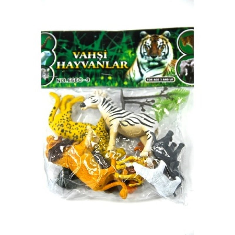9 Parça Vahşi Hayvanlar