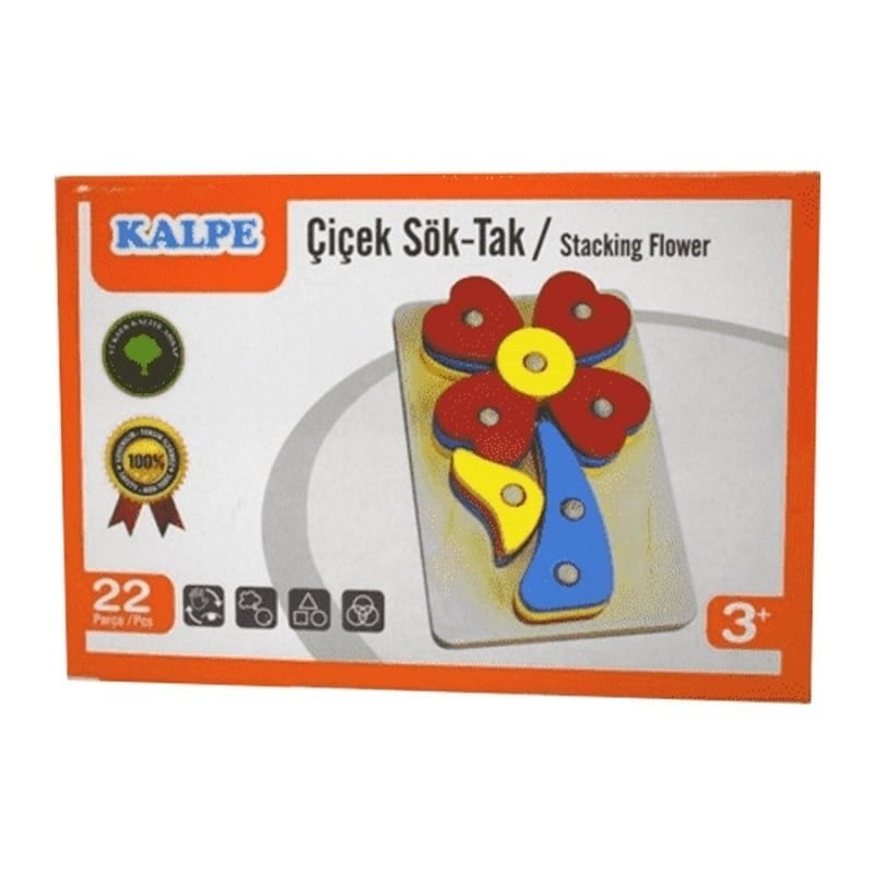 Ahşap Çiçek Sök - Tak