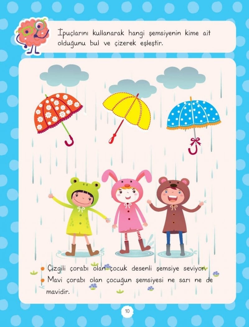Akıl Yürütme Ve Mantıksal Düşünme Becerisi Etkinlikleri 4-7 Yaş