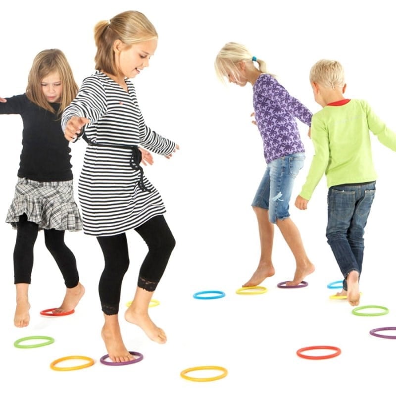 Aktivite Halkaları 6 Renk 24 Parça - Activity Rings 2191- Duyusal Gelişim Ve Denge Oyuncağı