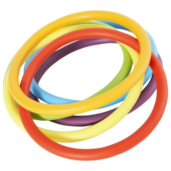 Aktivite Halkaları 6 Renk 24 Parça - Activity Rings 2191- Duyusal Gelişim Ve Denge Oyuncağı
