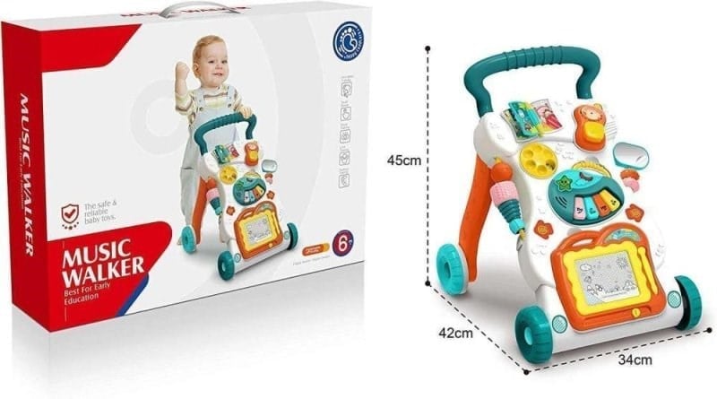 Aktiviteli İlk Adım Arabası Yürüme Yardımcısı