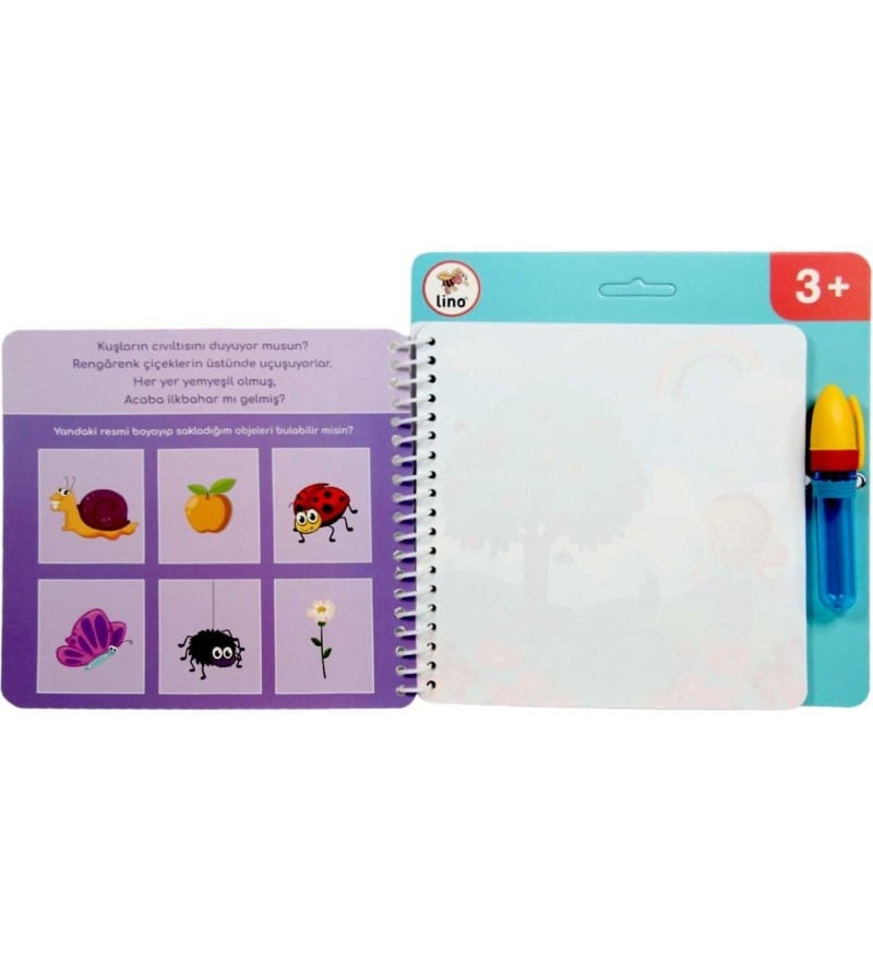Aqua Magic Book Sihirli Boyama Kitabı - Mevsimler
