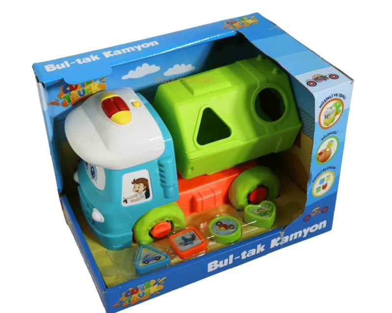Aya Toys Şirin Bultak Kamyonu - Yeşil Kasa