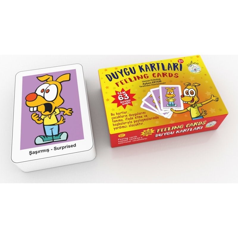 Ayben Duygu Kartları (Feeling Cards)- Sosyal Beceri Ve Duygu Tanıma Kartları