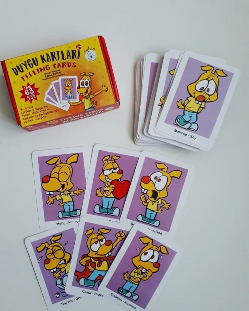 Ayben Duygu Kartları (Feeling Cards)- Sosyal Beceri Ve Duygu Tanıma Kartları