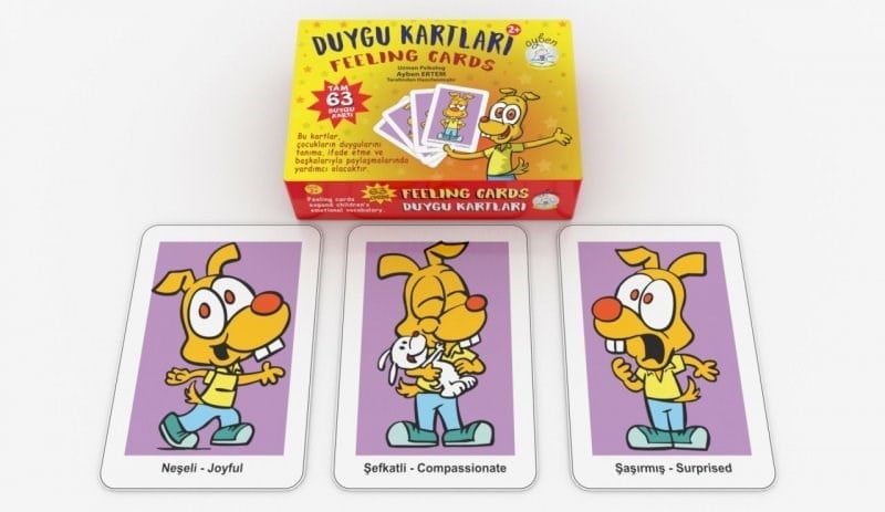Ayben Duygu Kartları (Feeling Cards)- Sosyal Beceri Ve Duygu Tanıma Kartları