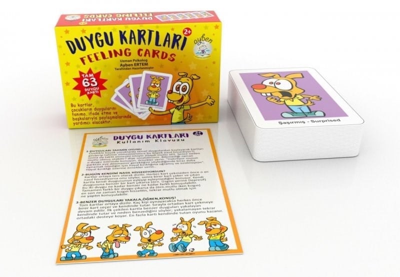 Ayben Duygu Kartları (Feeling Cards)- Sosyal Beceri Ve Duygu Tanıma Kartları