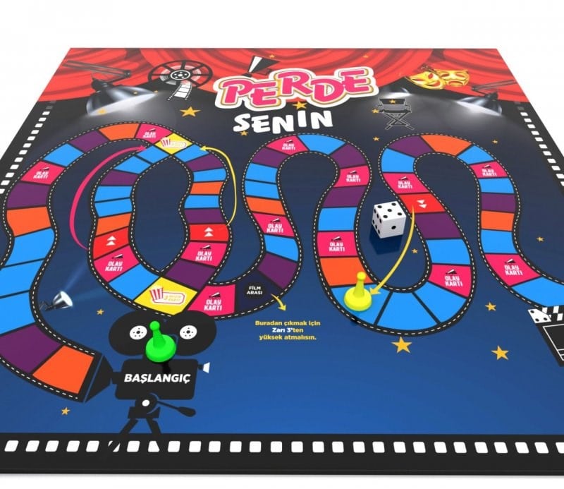 Ayben Yayınları Perde Senin - Sessiz Sinema Oyunu