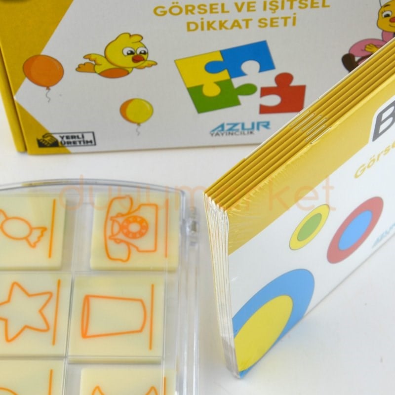 Bee Smart Görsel Ve İşitsel Dikkat Seti 2 Yaş