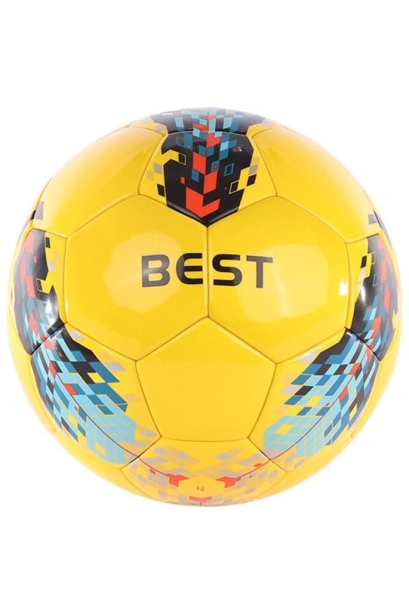 Best Lazer Yapıştırma 4 Numara Deluxe Futbol Topu - Sarı