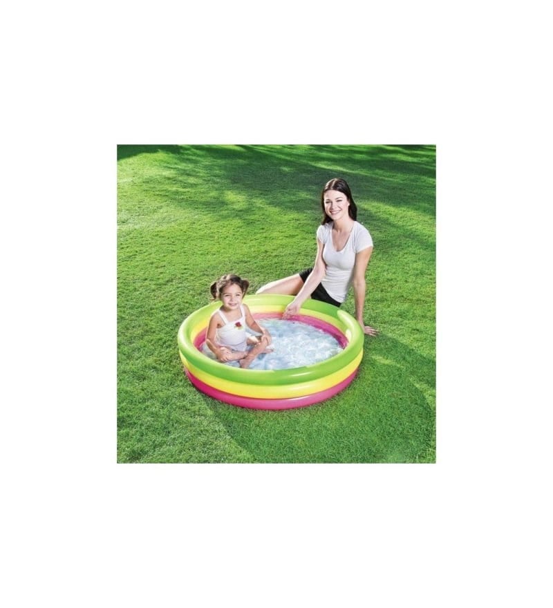 Bestway 3 Halka Renkli Yuvarlak Havuz 51104 (102 X 25 Cm)
