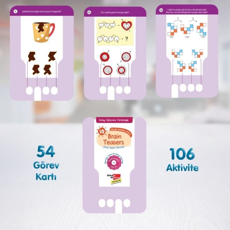 Bilsem İçin Iq Brain Teasers Zihin Açan Sorular
