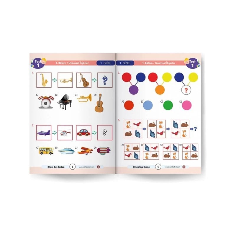 Bilsemde Başarı Kitabı - 1. Sınıf