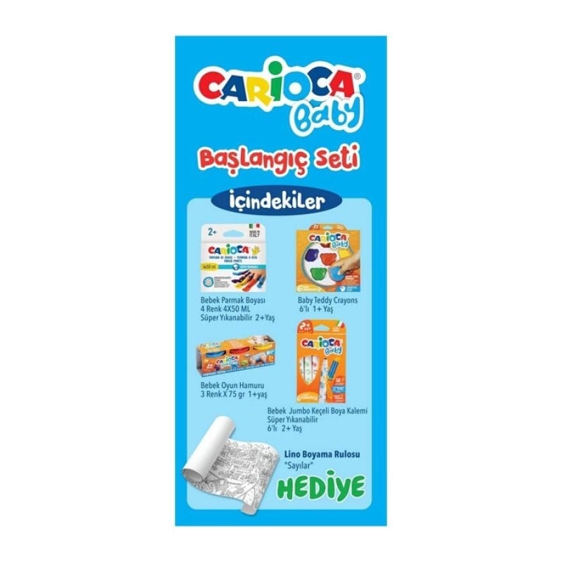 Carioca Bebek Başlangıç Seti - 4 Parça Boyama