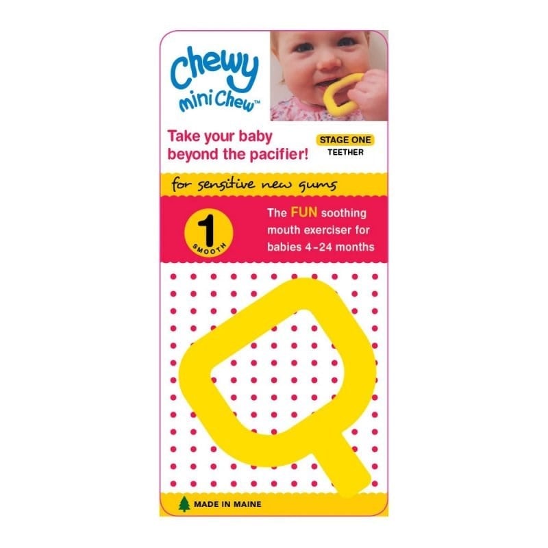 Chewy Tubes - Mini Chew Yellow Çiğneme Tüpü
