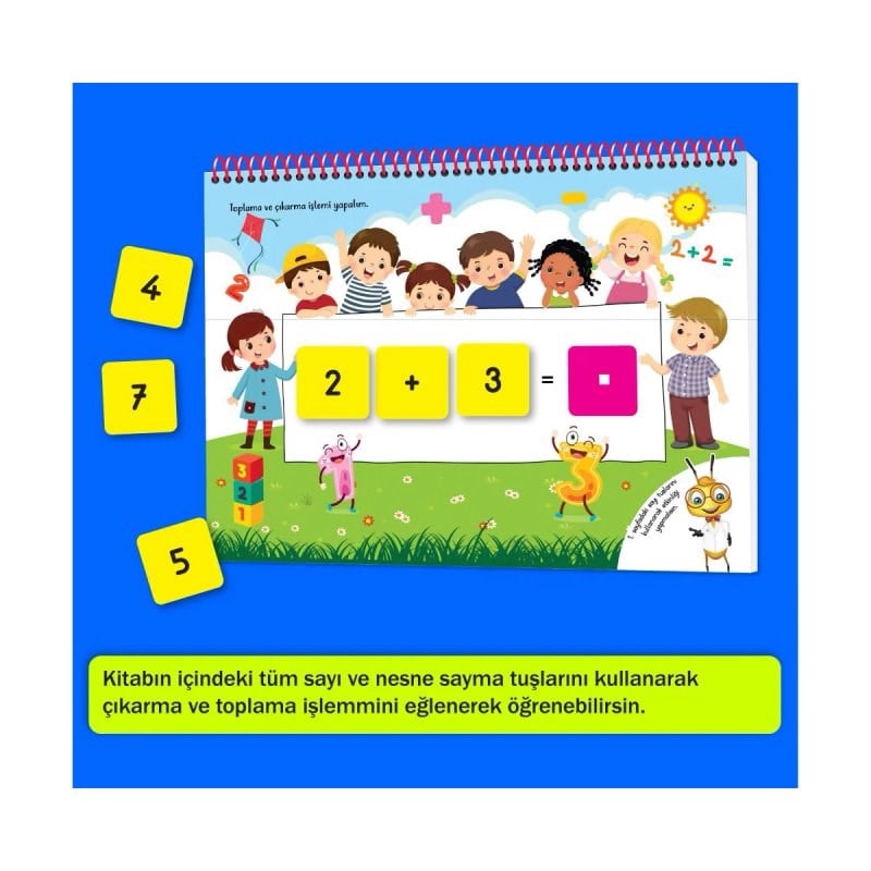 Cırt Cırtlı Matematik Etkinlik Kitabım 3-6 Yaş