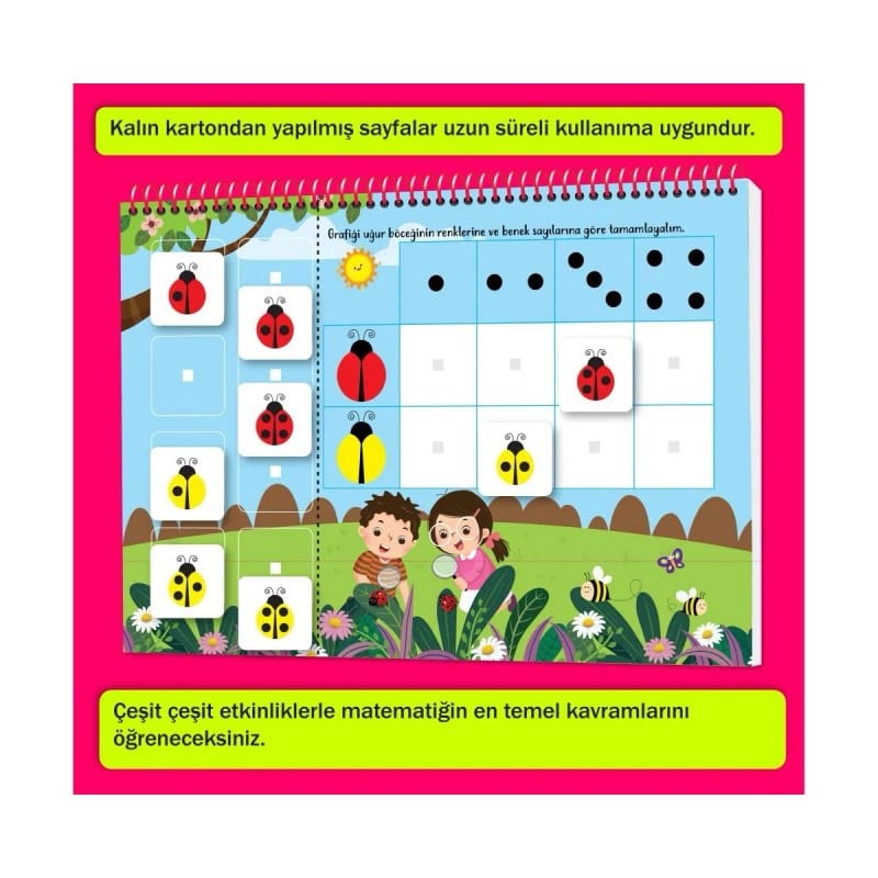 Cırt Cırtlı Matematik Etkinlik Kitabım 3-6 Yaş