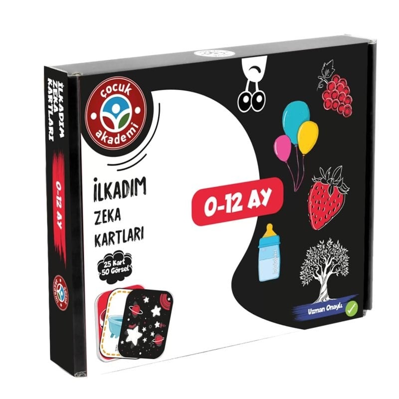 Çocuk Akademi İlk Adım Zeka Kartları Seti