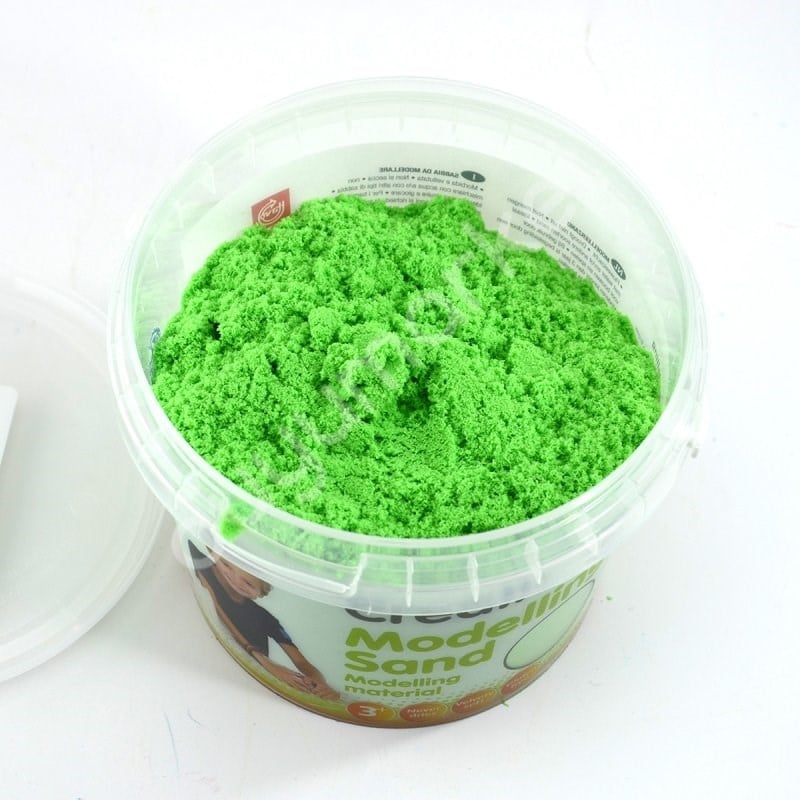 Creall Kinetik Kum 750 Gr Yeşil