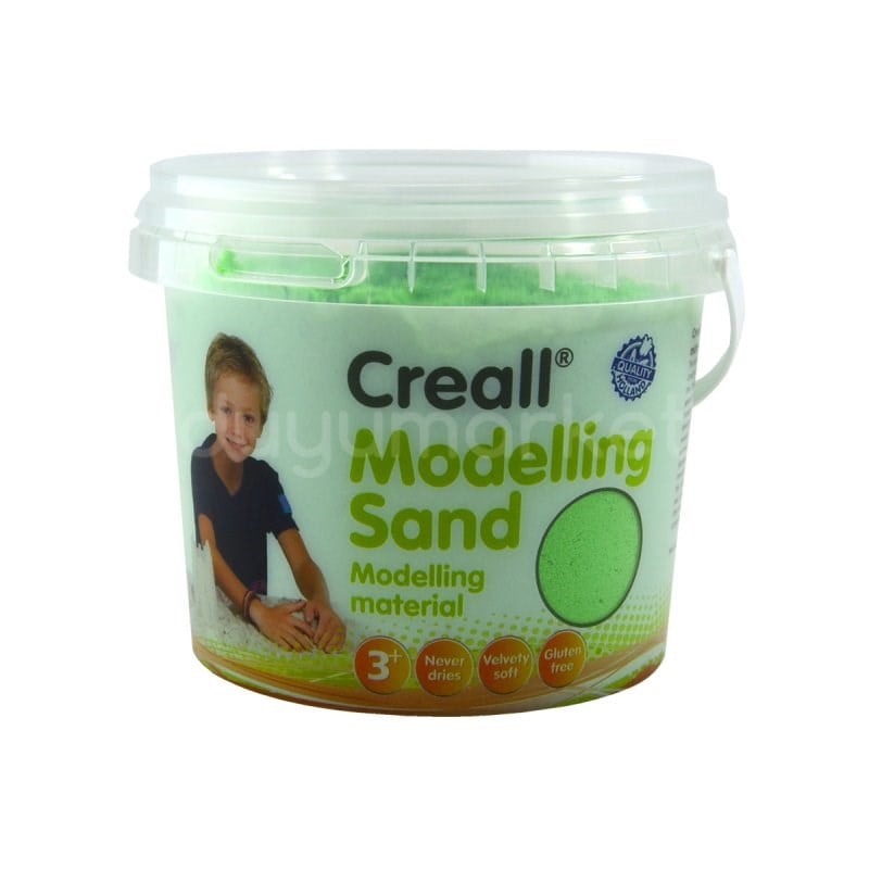 Creall Kinetik Kum 750 Gr Yeşil