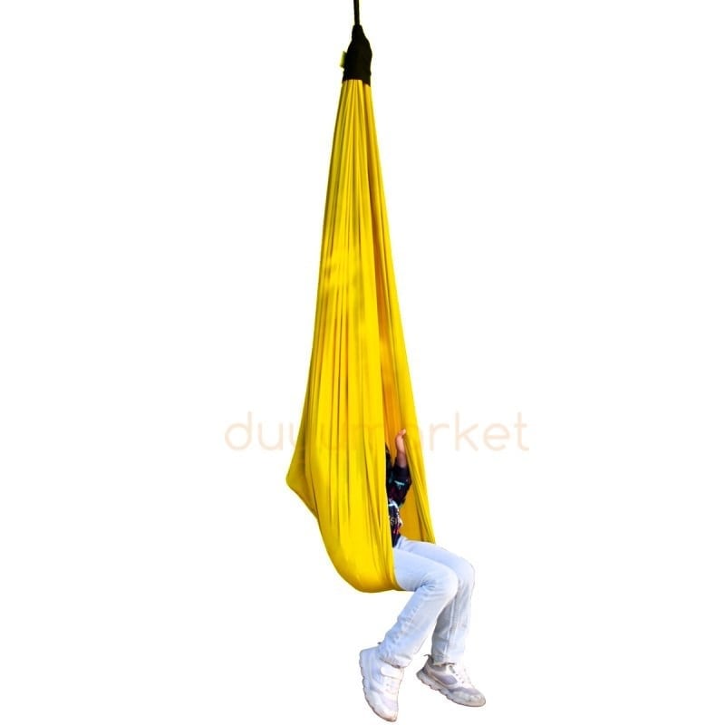 Cuddle Swing Sarı ( Sarılan Duyu Salıncağı ) - Orijinal Sandy Kumaş