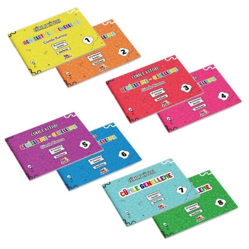 Cümle Genelleme Genişletme Seti (8 Kitap)