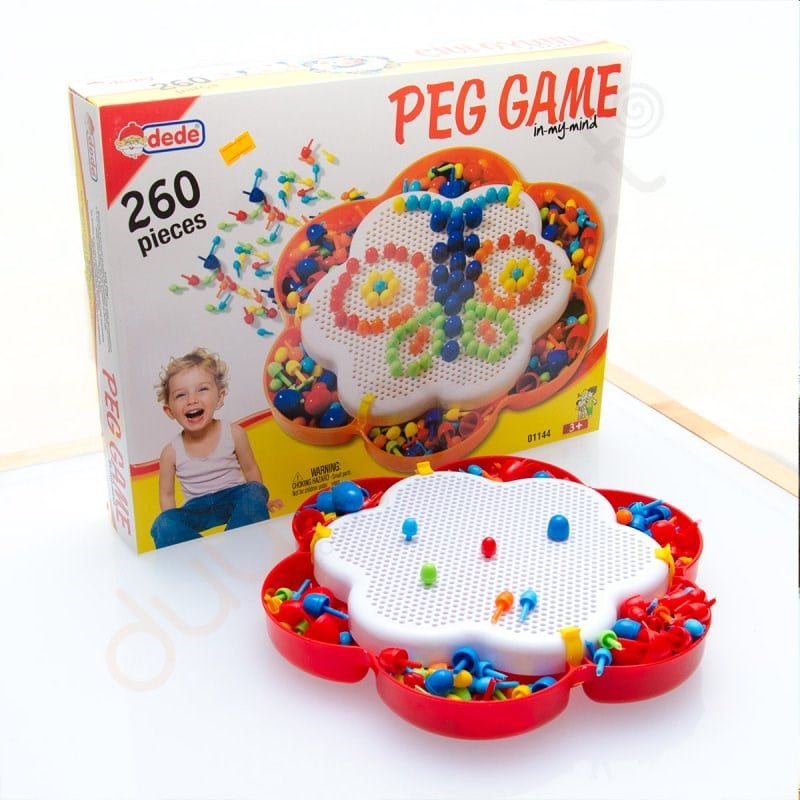 Dede Çiçek Çivi Oyunu 260 Parça