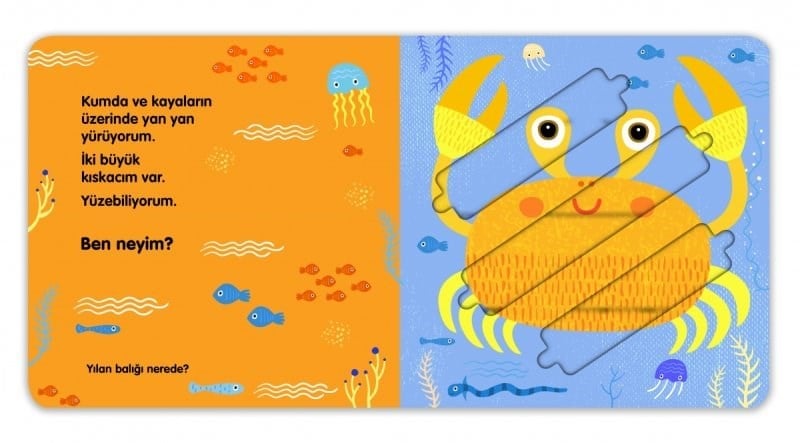 Denizdeki Canlılar - Hareketli Kitap